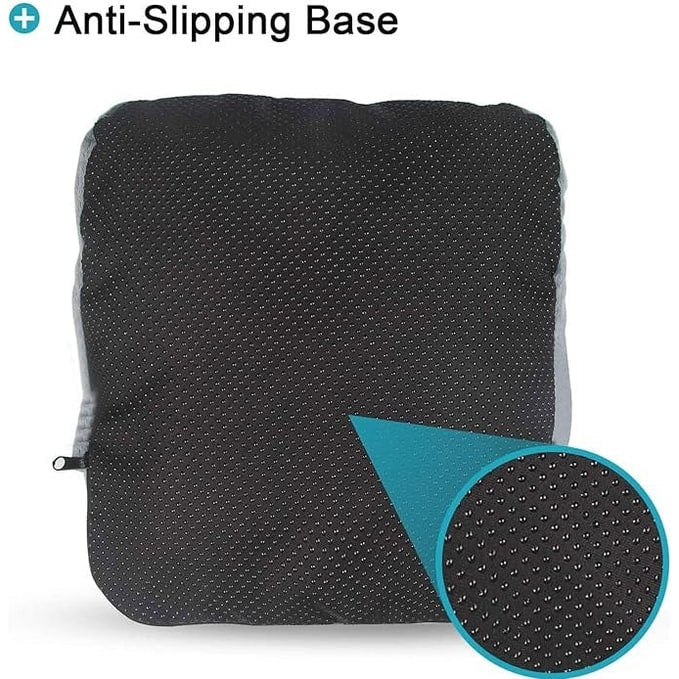 Electric Foot Massager Machine with Shiatsu Vibration Heat Settings and Plush Warmer Pouch - Image 7