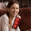 Electric Heated Wrist Brace with Adjustable Strap and Support Wraps for Pain Relief - Image 1