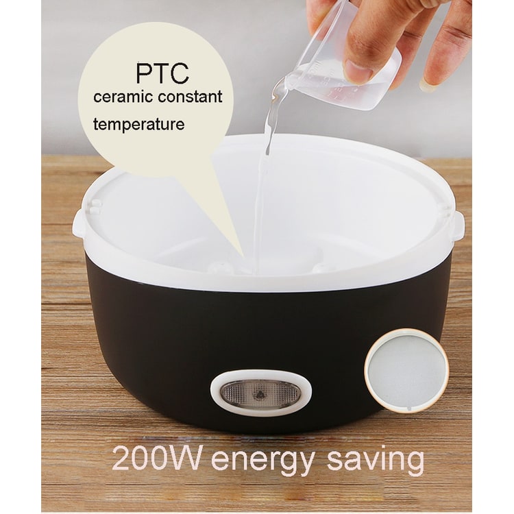 Electric Heating Lunch Box with Stainless Steel Bowls and Bento Food Steamer Heated - Image 6