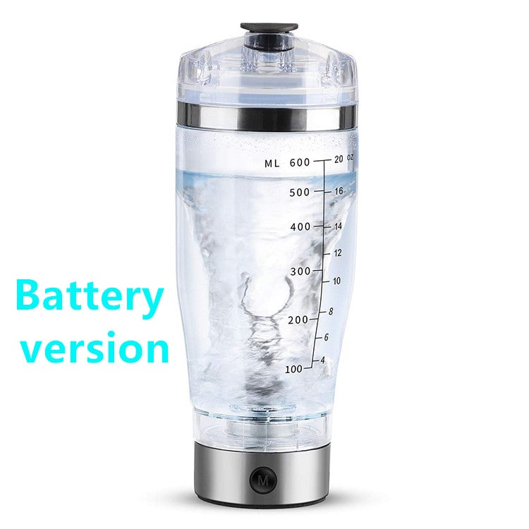 Electric Protein Shake Shaker Bottle with Motorized Mixer USB Powder Drink Blender for Sports - Image 2