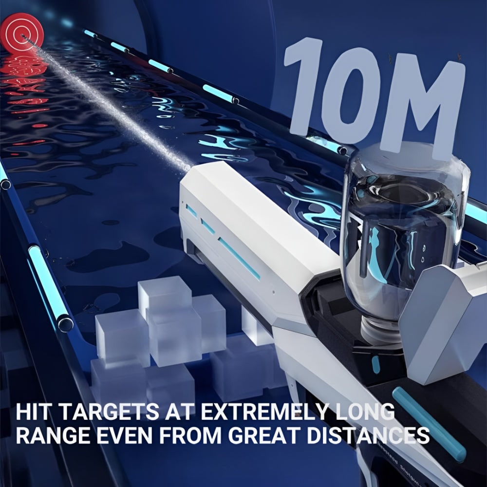 Electric Water Gun Automatic Large Tank Long Range Rifle Outdoor Blaster - Image 3