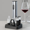 Electric Wine Opener Rechargeable Set Vacuum Stoppers Metal Foil Cutter Automatic Bottle - Image 1