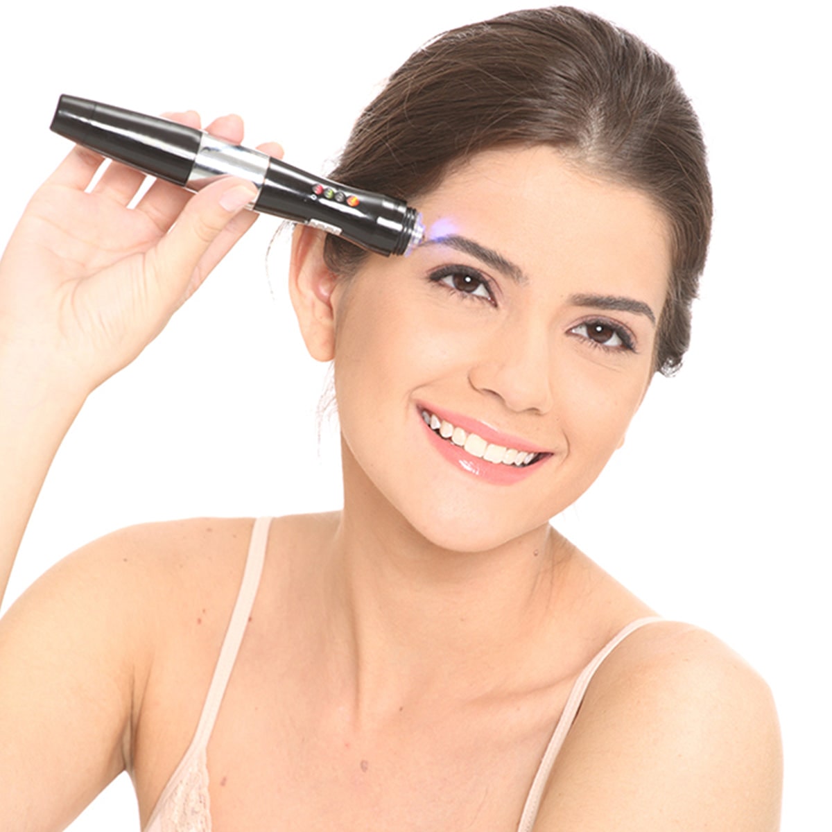 Electrolysis Hair Removal Handheld Device Wireless LED Rollerball Cordless Home Kit - Image 5