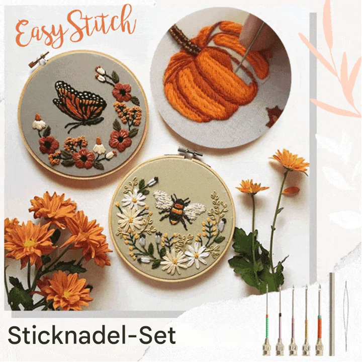 Embroidery Punch Needle Kit Interchangeable Metal Set - Image 1