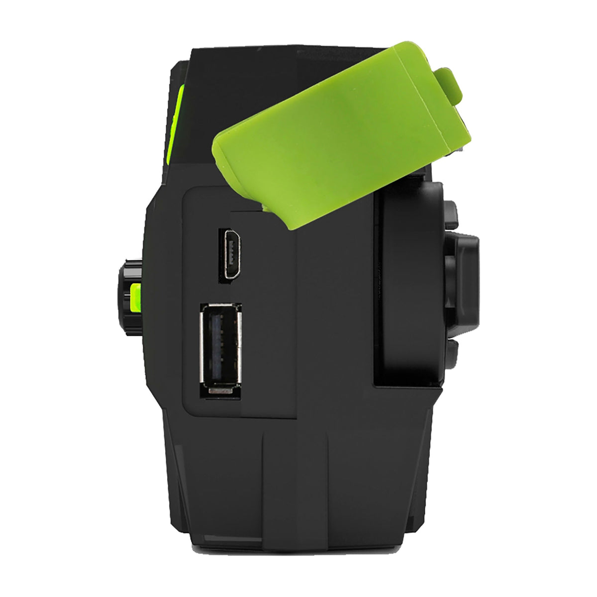 Emergency Radio Beacon with Hand Crank Solar Panel and LED Flashlight Powered - Image 4
