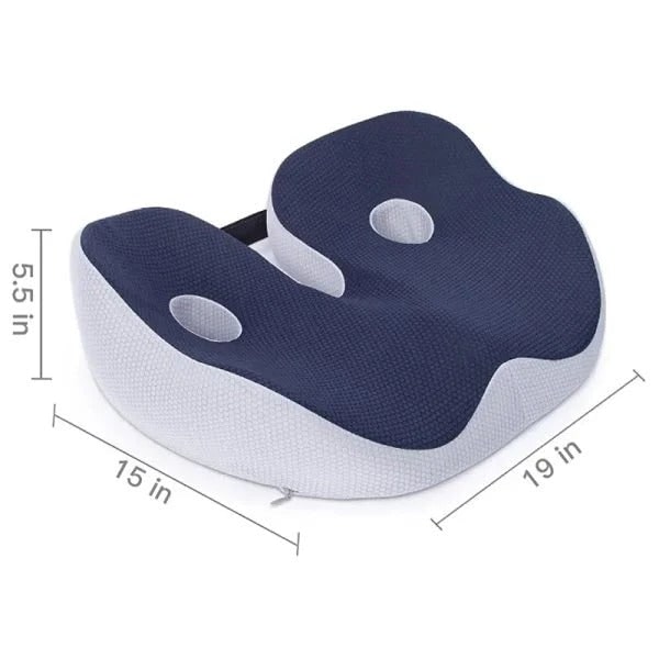 Ergonomic Seat Cushion for Desk Chair with Pressure Relief and Adjustable Strap - Image 11