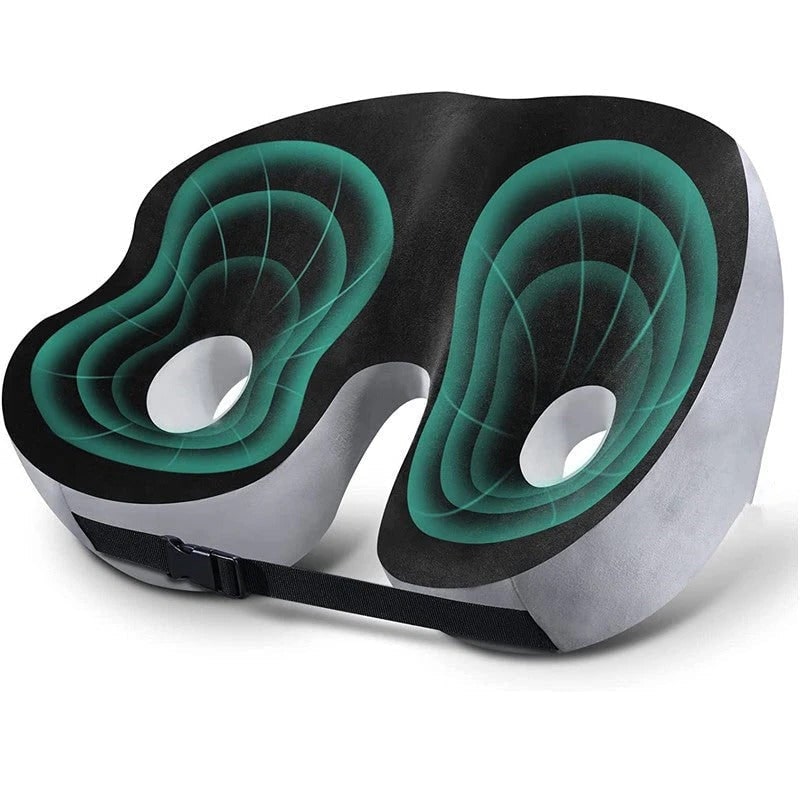 Ergonomic Seat Cushion for Desk Chair with Pressure Relief and Adjustable Strap - Image 14
