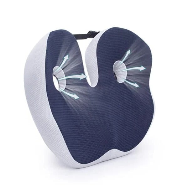 Ergonomic Seat Cushion for Desk Chair with Pressure Relief and Adjustable Strap - Image 6