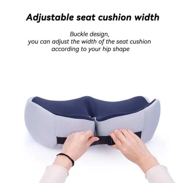 Ergonomic Seat Cushion for Desk Chair with Pressure Relief and Adjustable Strap - Image 8