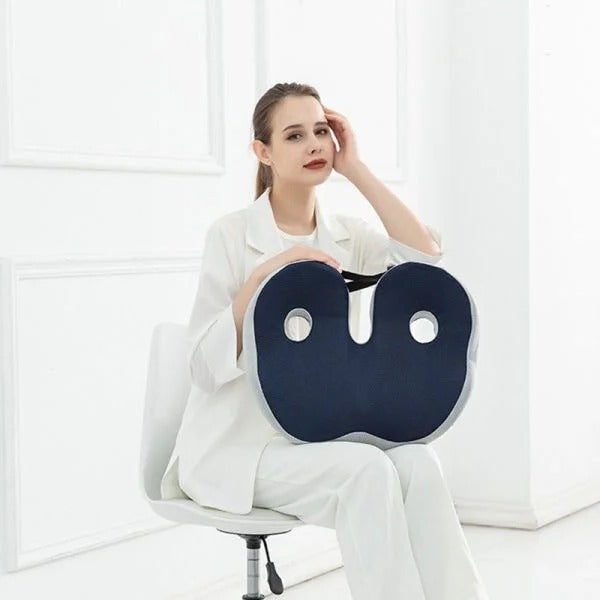 Ergonomic Seat Cushion for Desk Chair with Pressure Relief and Adjustable Strap - Image 9
