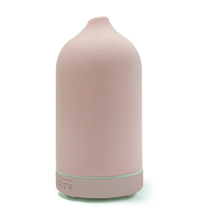 Essential Oil Diffuser with Aroma Humidifier Ceramic Ultrasonic Mist 100ml Capacity and Timer - Image 1