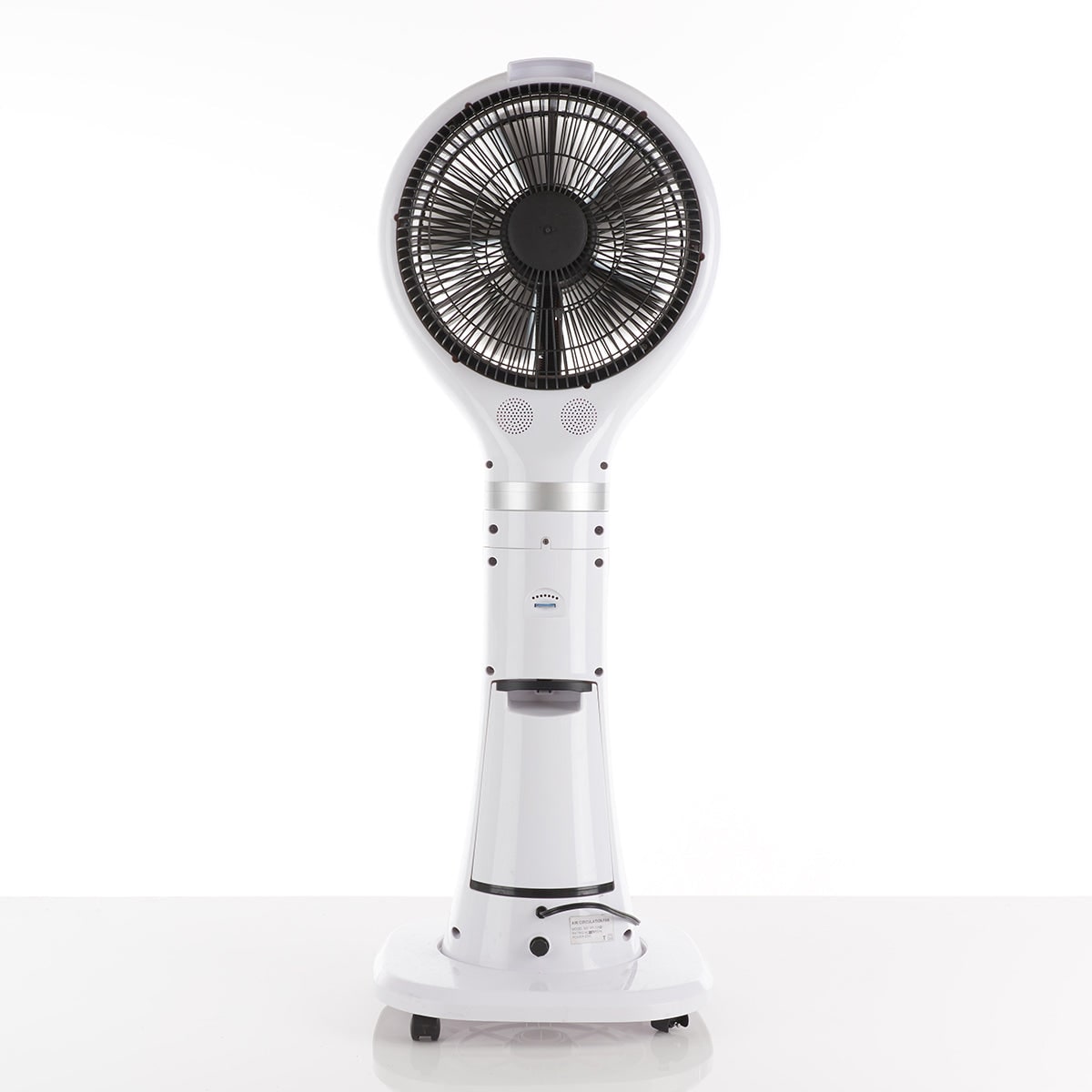 Evaporative Cooler Portable Misting Fan Pedestal Oscillating White LED Display - Image 11