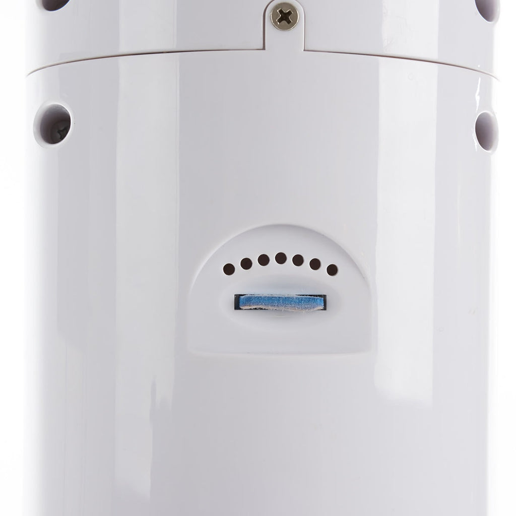 Evaporative Cooler Portable Misting Fan Pedestal Oscillating White LED Display - Image 13