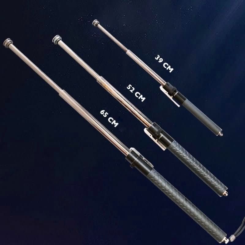 Expandable Baton Collapsible Self Defense Telescopic Metal Glass Breaker Portable Hiking - Image 9