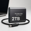 External Ssd 1tb Portable Solid State Drive with Usb-C for Laptop and PC - Image 1