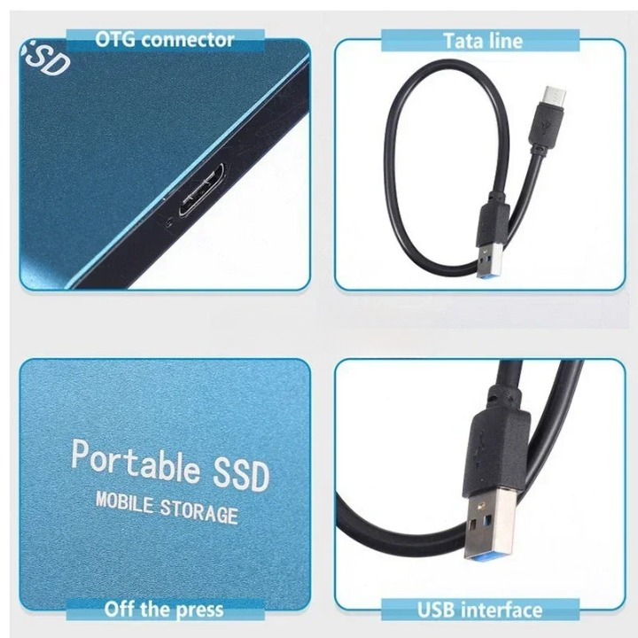 External Ssd 1tb Portable Solid State Drive with Usb-C for Laptop and PC - Image 7