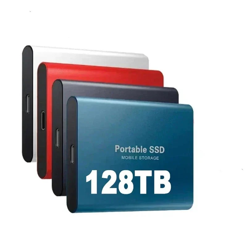 External Ssd Portable Solid State Drive with Usb-C Compact Aluminum Design for PC - Image 1