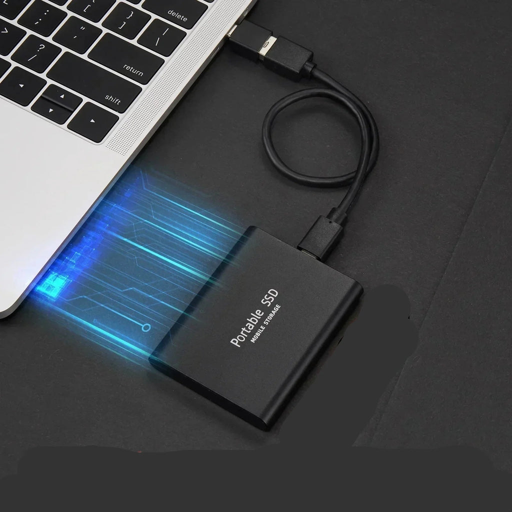 External Ssd Portable Solid State Drive with Usb-C Compact Aluminum Design for PC - Image 2