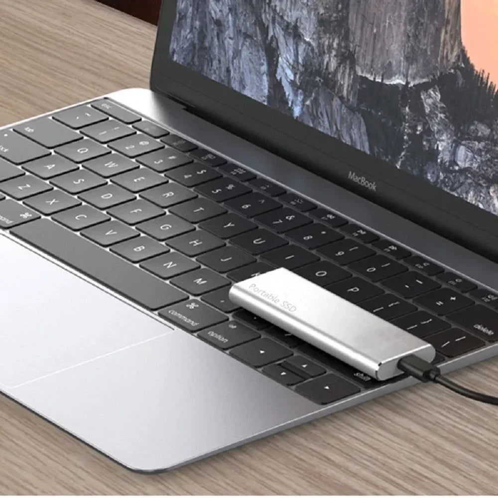 External Ssd Portable Solid State Drive with Usb-C Fast Data Storage - Image 4