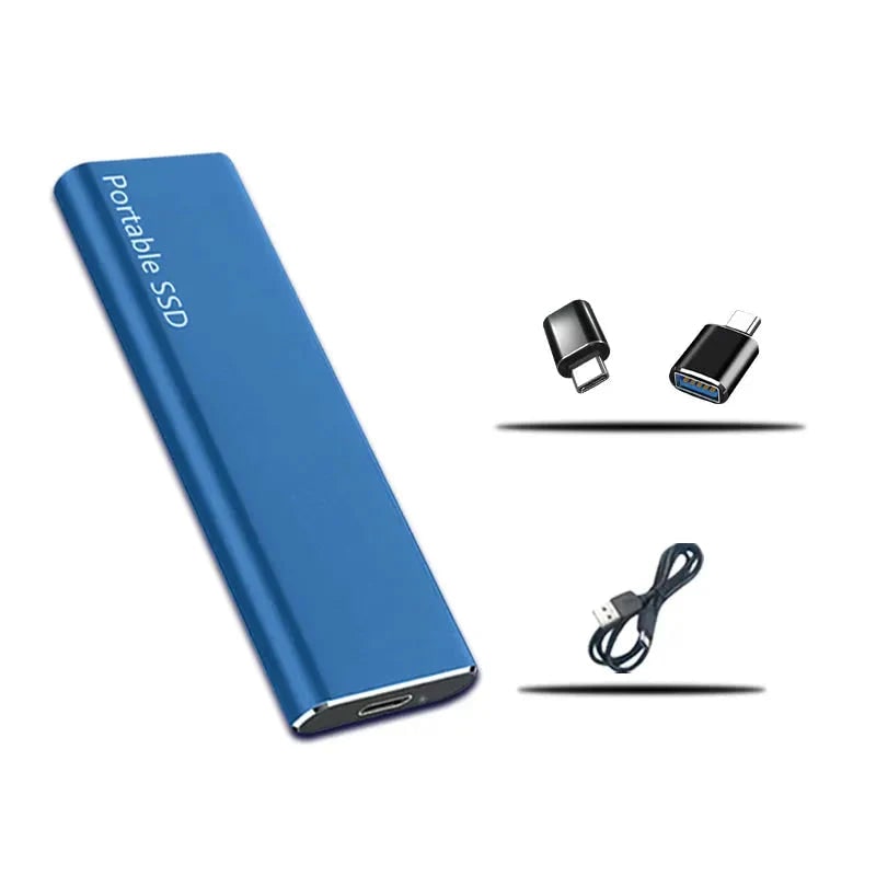 External Ssd Portable Solid State Drive with Usb-C Fast Data Storage - Image 6