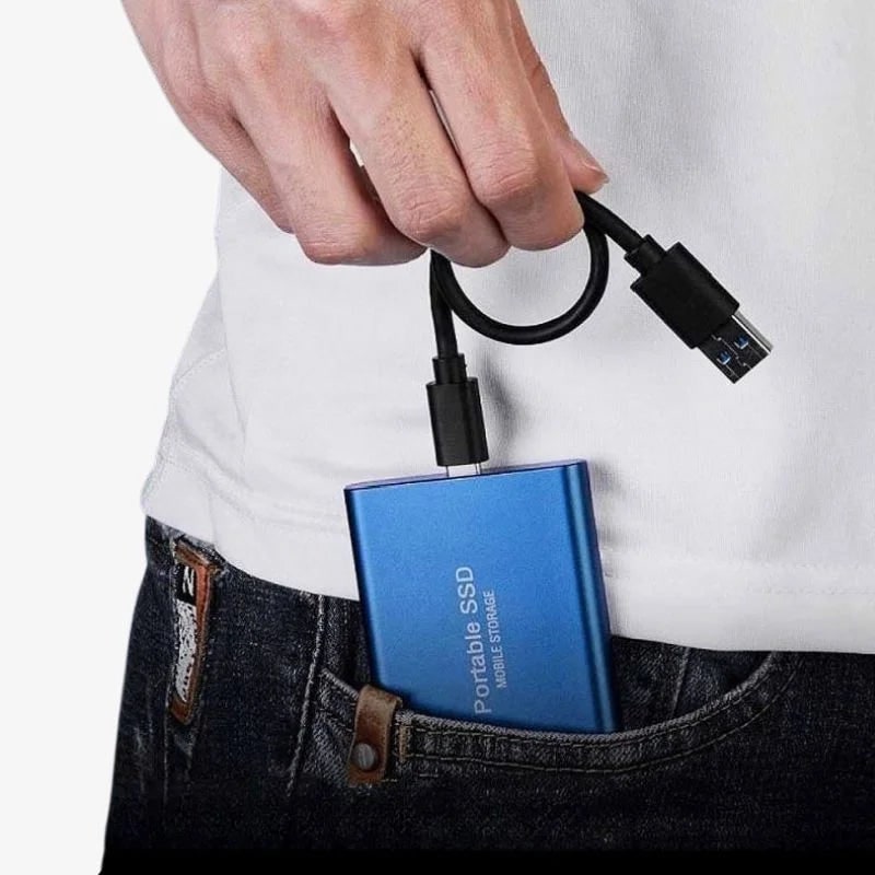External Ssd Portable Solid State Drive with Usb-C for PC and Console Storage - Image 2