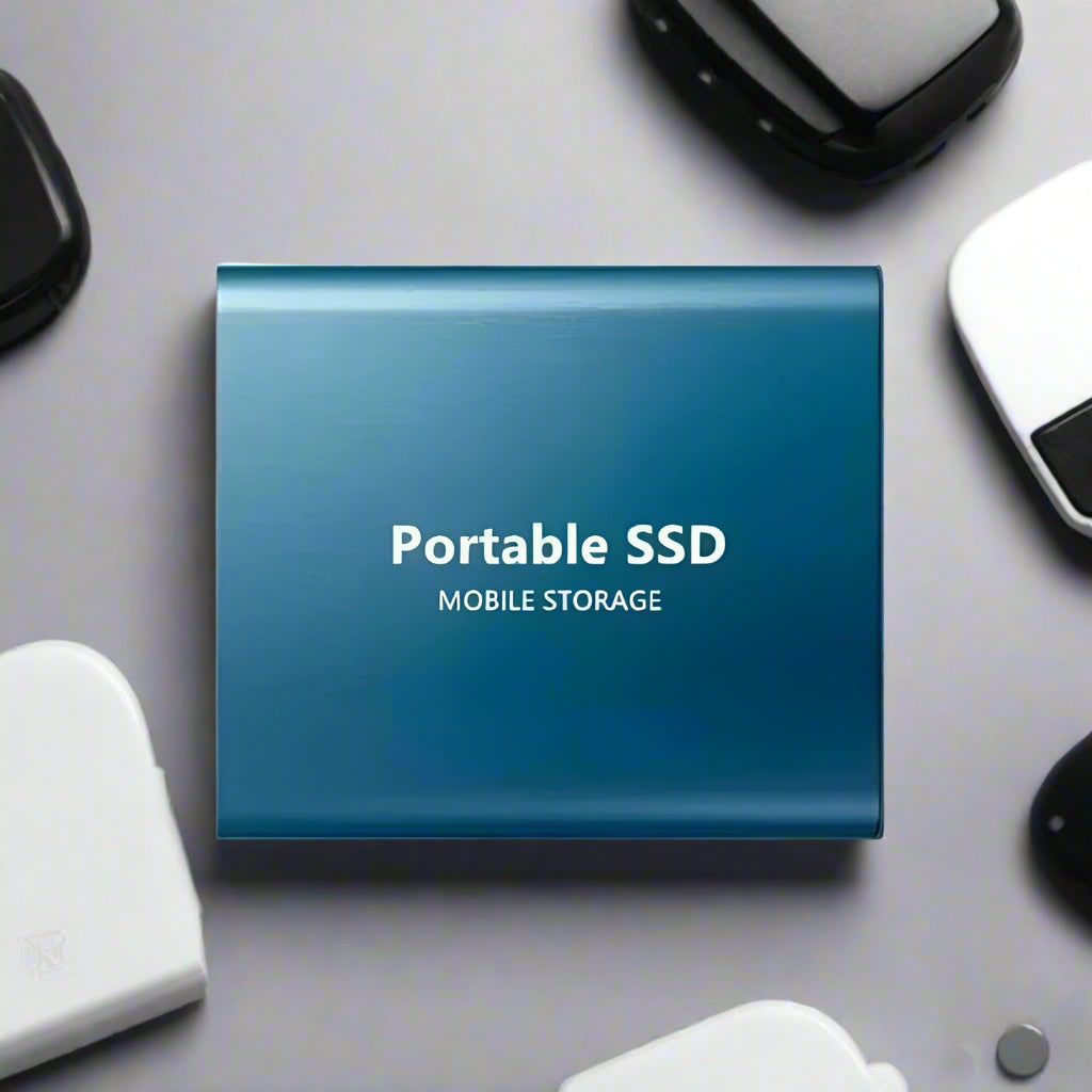 External Ssd Solid State Drive Portable Usb-C Metal Matte Hard - Image 2