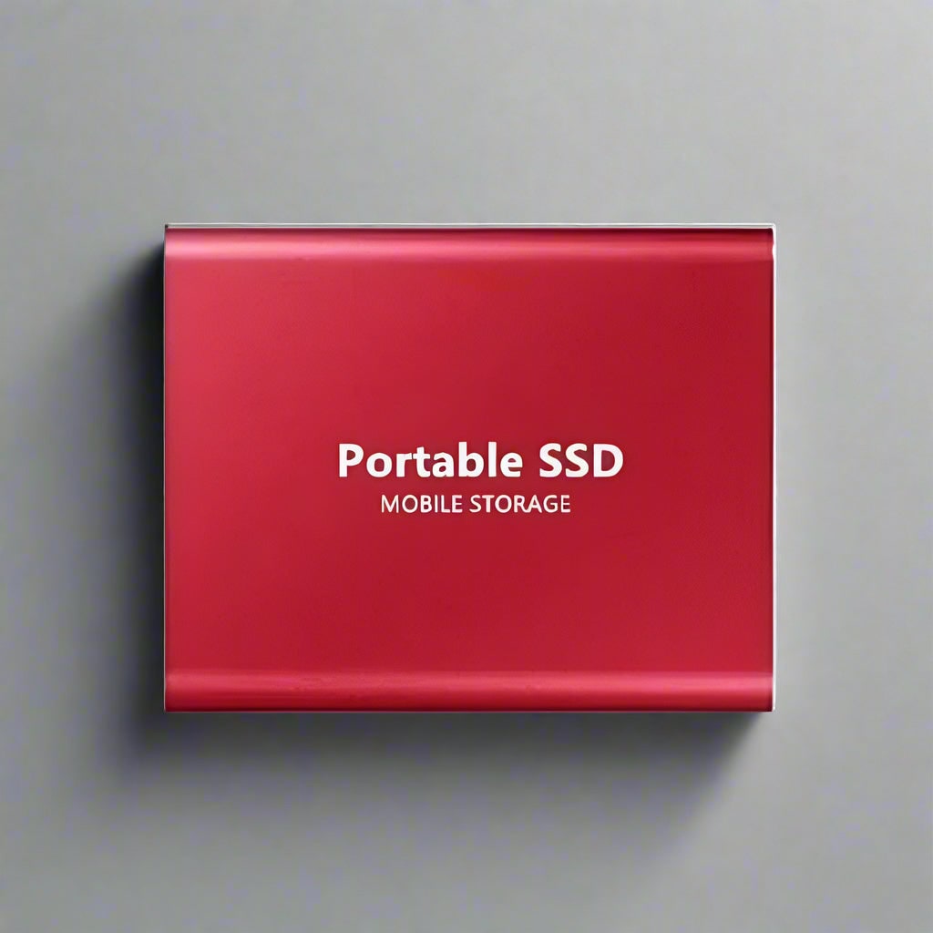 External Ssd Solid State Drive Portable Usb-C Metal Matte Hard - Image 3