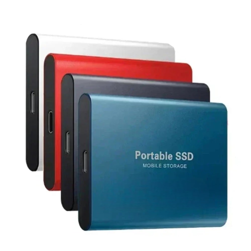 External Ssd Solid State Drive Portable Usb-C Metal Matte Hard - Image 6
