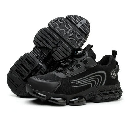 Men's Outdoor Safety Work Shoes with Steel Toe & Non-Slip Sole