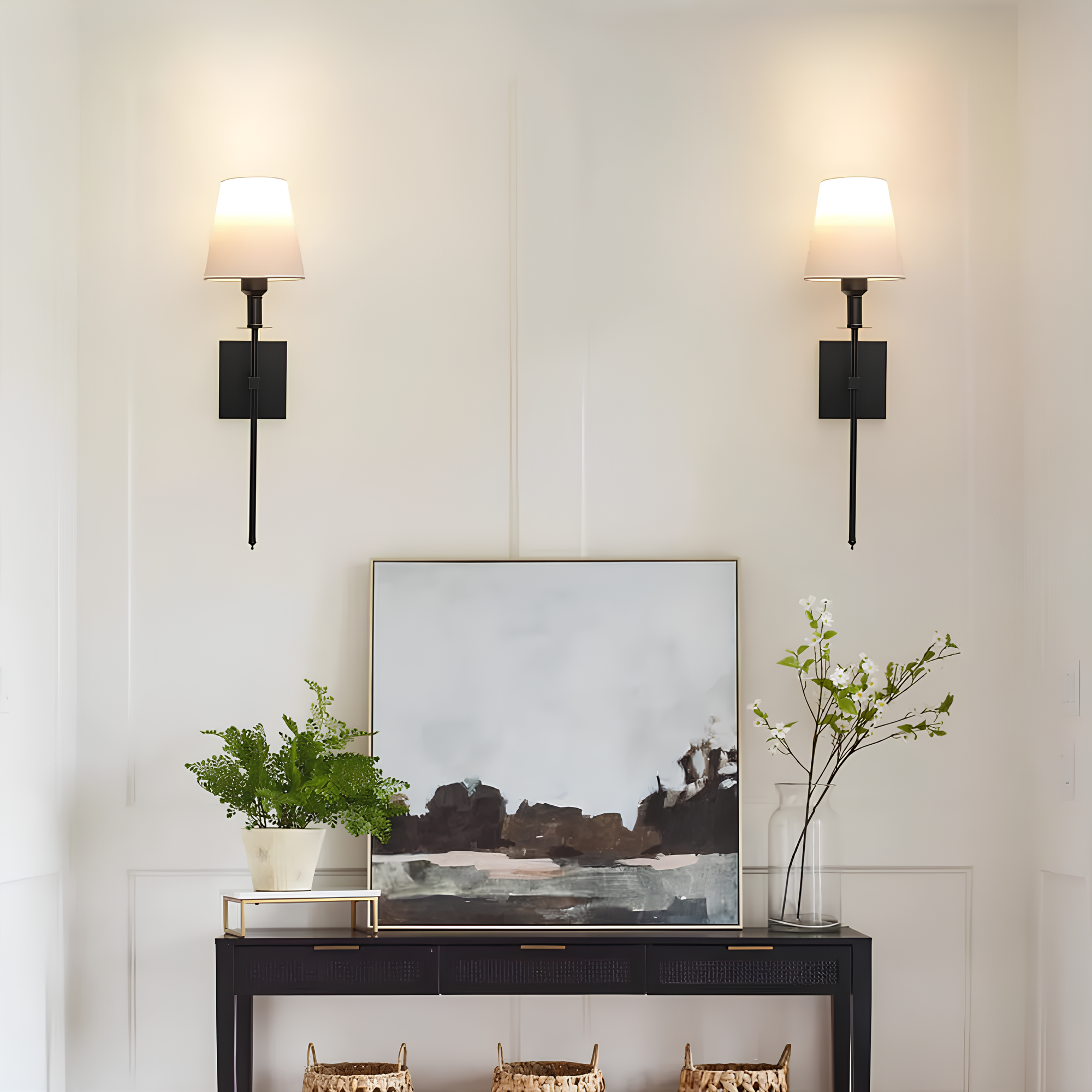 Cordless Wall Light Vintage‑Style LED