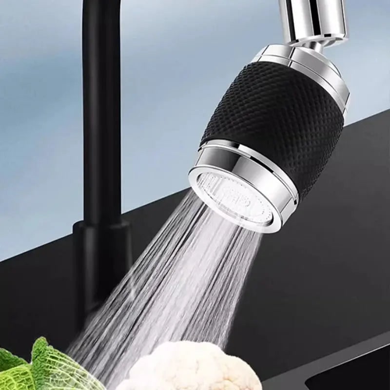 Faucet Aerator with 360° Rotation Three Spray Modes and Cleaning Screen Replacement for Kitchen Sink - Image 4