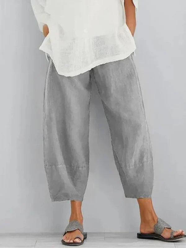 Women’s Comfortable Trousers Easy Relaxed Fit for Daily Wear