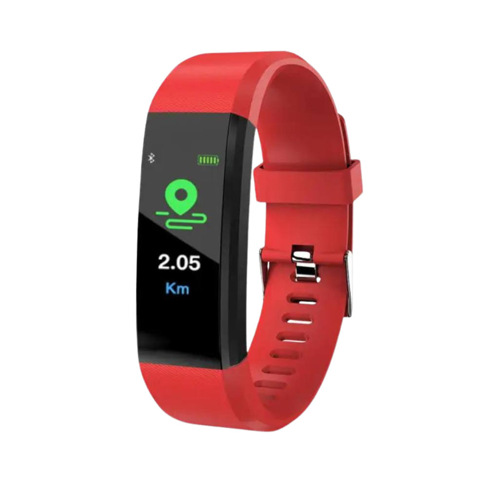 Fitness Tracker Step Watch with Heart Rate Monitor and Distance Tracking for Seniors - Image 2