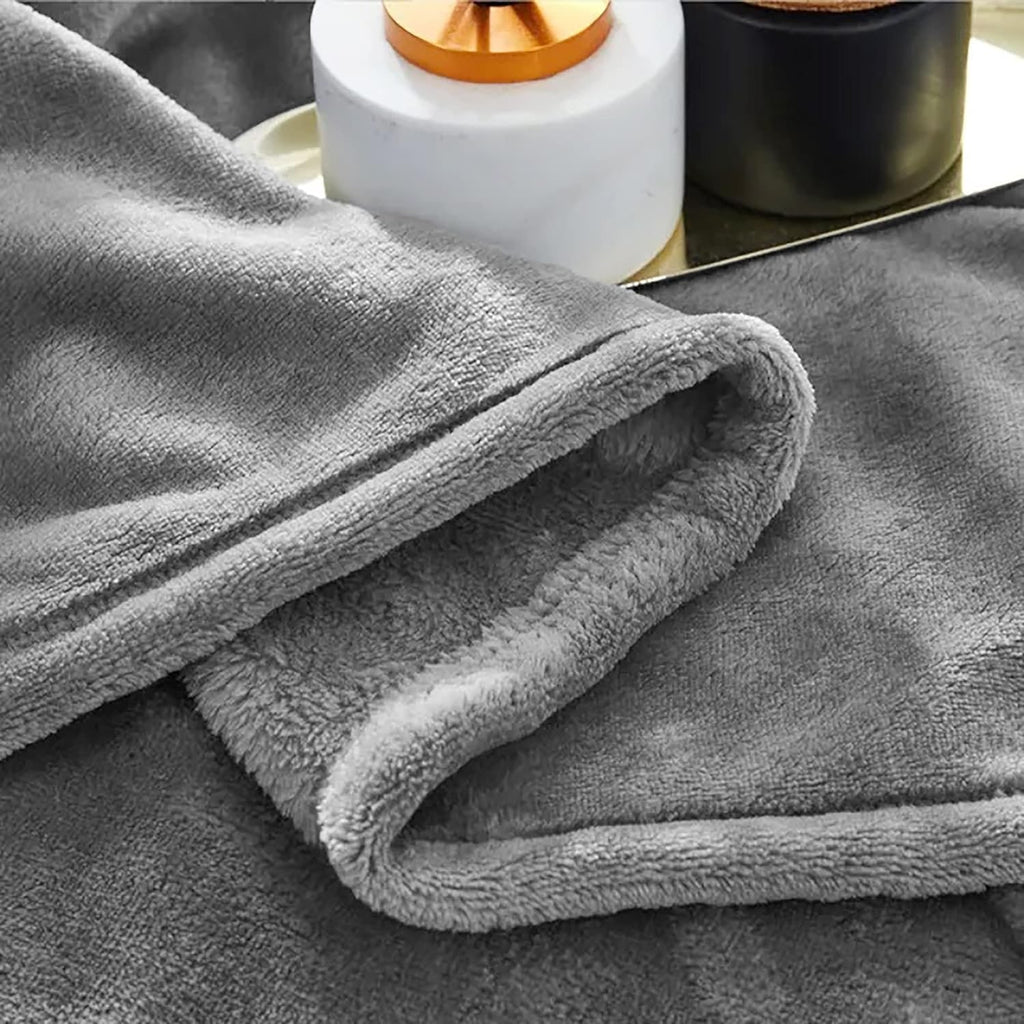 Fleece Faux Fur Super Soft Throw Blanket for Sofa and Bed Plush Lightweight Heated - Image 1