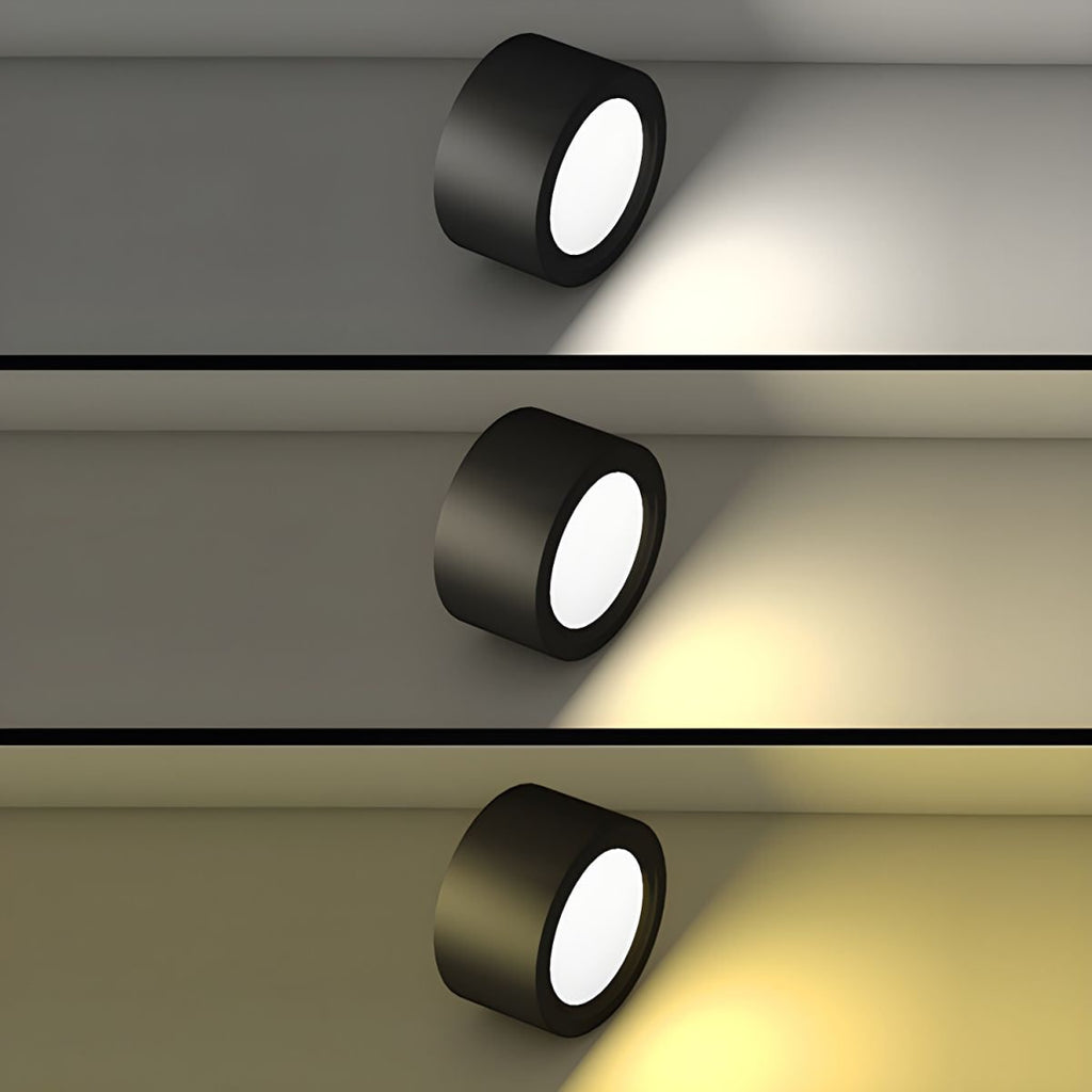 Flush Mount Ceiling Light Metal Cylinder LED Surface Mounted Modern - Image 12