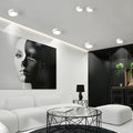 Flush Mount Ceiling Light Metal Cylinder LED Surface Mounted Modern - Image 3