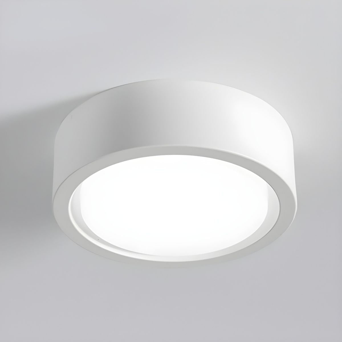 Flush Mount Ceiling Light Metal Cylinder LED Surface Mounted Modern - Image 7