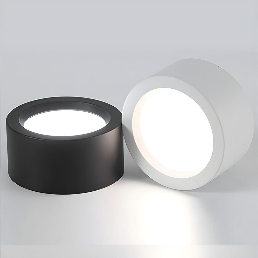 Flush Mount Ceiling Light Metal Cylinder LED Surface Mounted Modern - Image 8