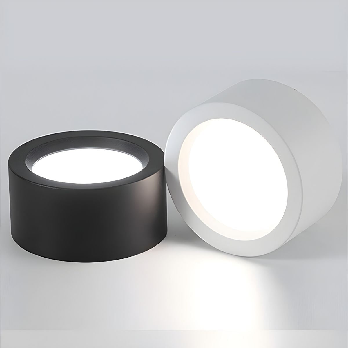 Flush Mount Ceiling Light Metal Cylinder LED Surface Mounted Modern - Image 8