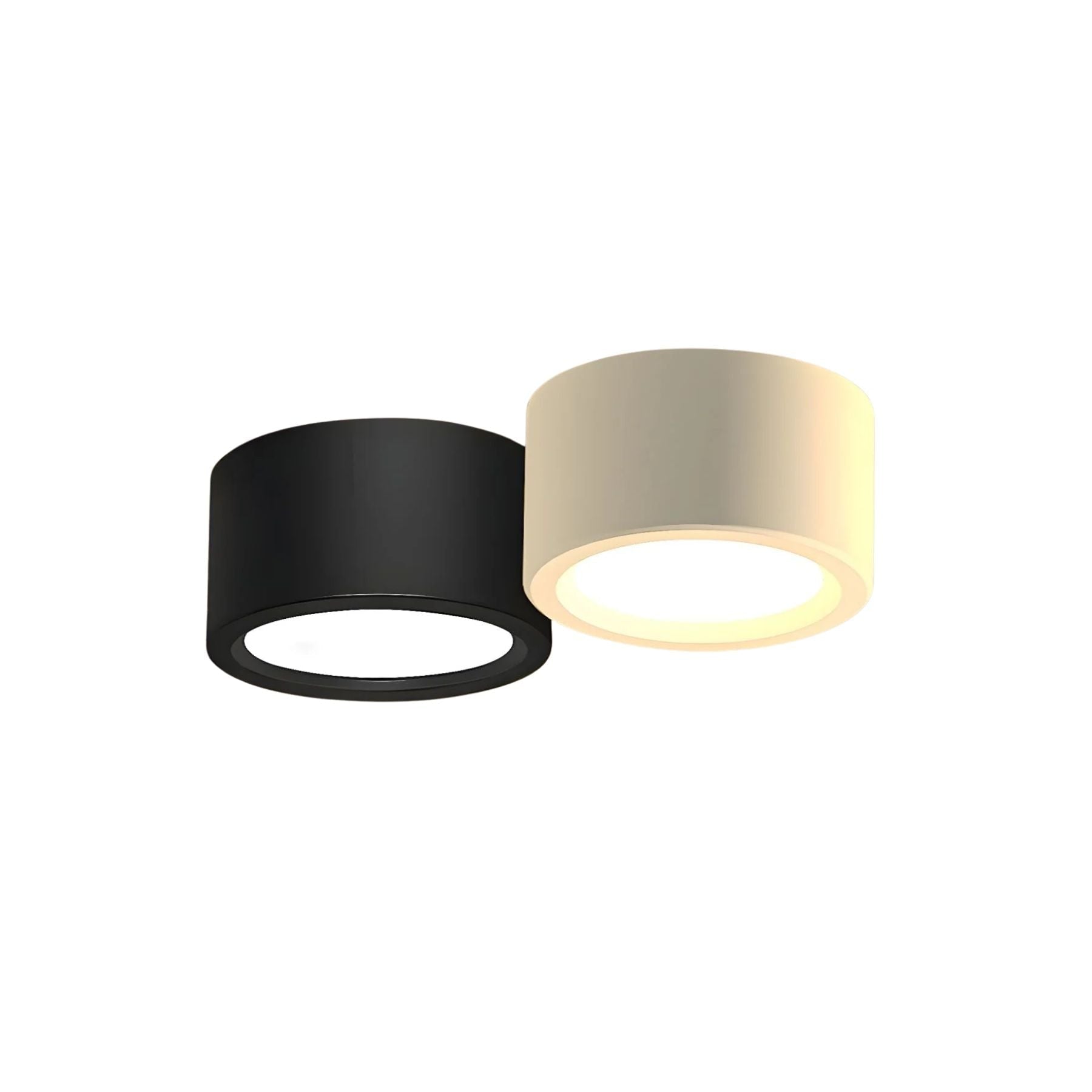 Flush Mount Ceiling Light Metal Cylinder LED Surface Mounted Modern - Image 9