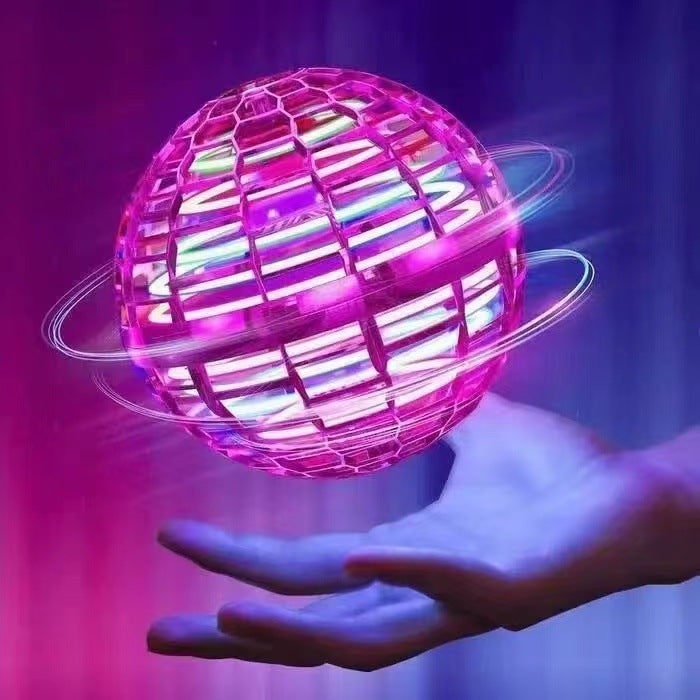 Flying Orb Ball Toy with LED Lights and Hand Controlled Hovering Hover Boomerang - Image 3