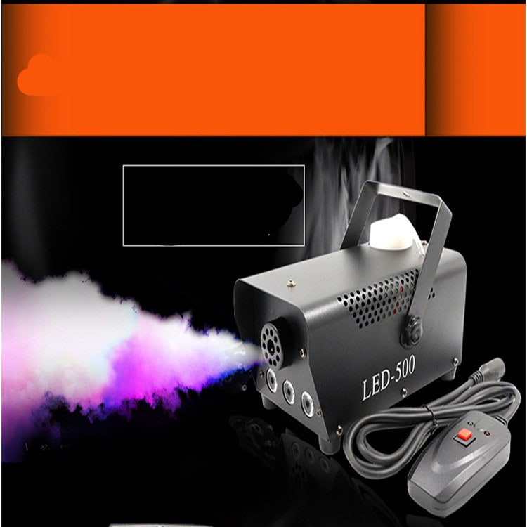 Fog Machine Smoke Mini Maker with Built-In LED Lights Wireless Remote Water Based Fluid - Image 7