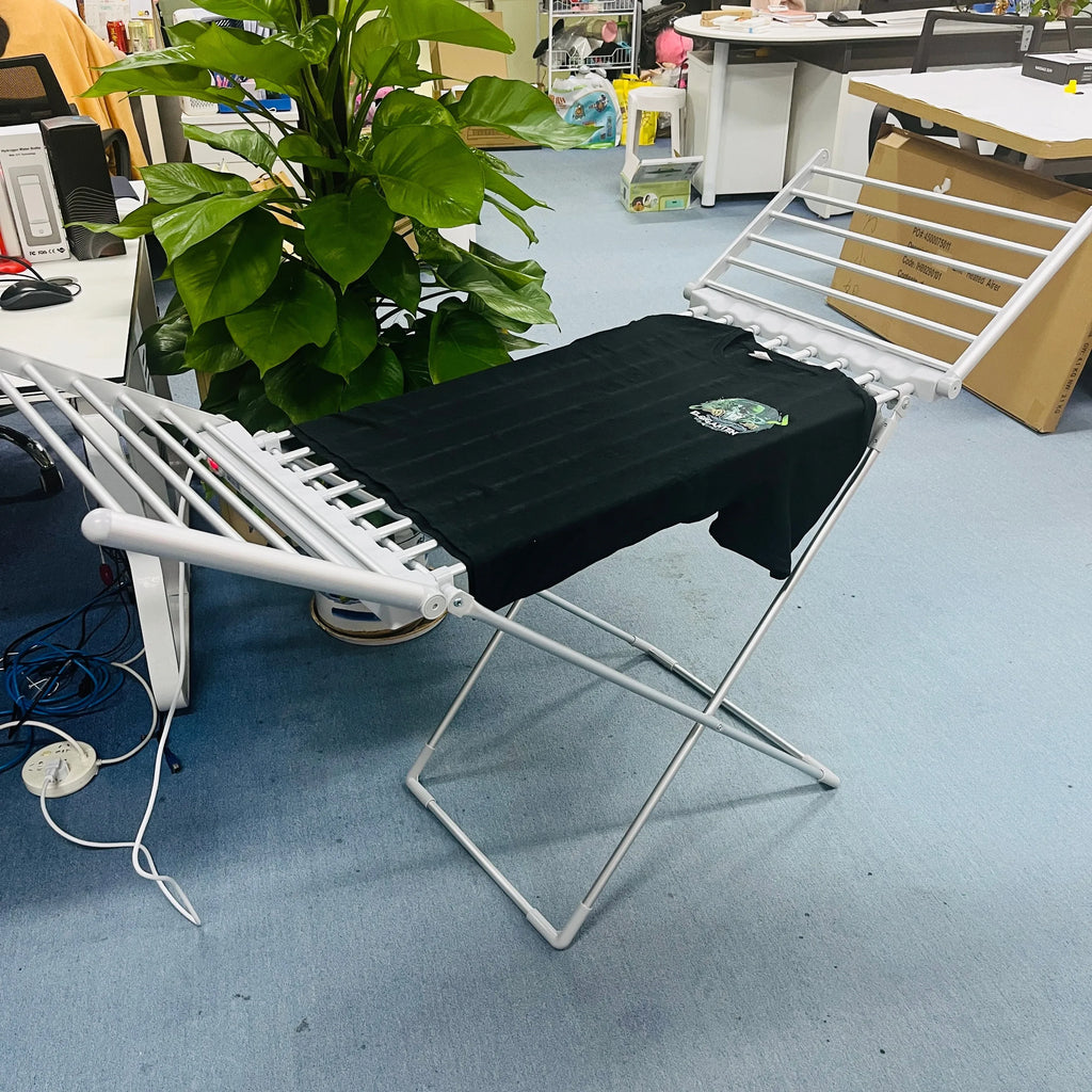 Foldable Electric Clothes Drying Rack with Heated Bars Energy Efficient Indoor Airer - Image 3