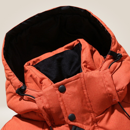 Men’s Warm Winter Parka Waterproof Windproof Thick Padded Outdoor Jacket
