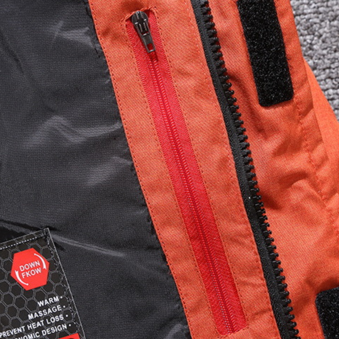 Men’s Warm Winter Parka Waterproof Windproof Thick Padded Outdoor Jacket