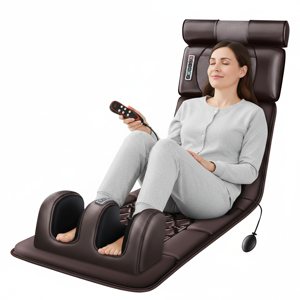 Full Body Massage Mat with Heat Kneading and Vibration and Soul Relaxation - Image 10