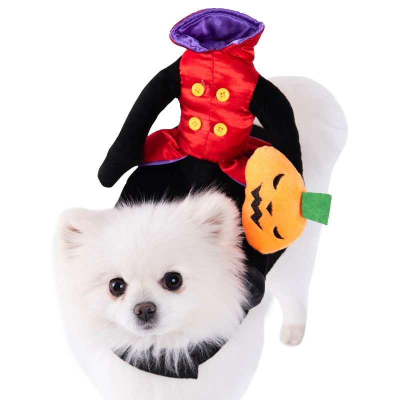 Funny Dog Costume with Novelty Holiday Designs and Adjustable Closures Halloween - Image 11