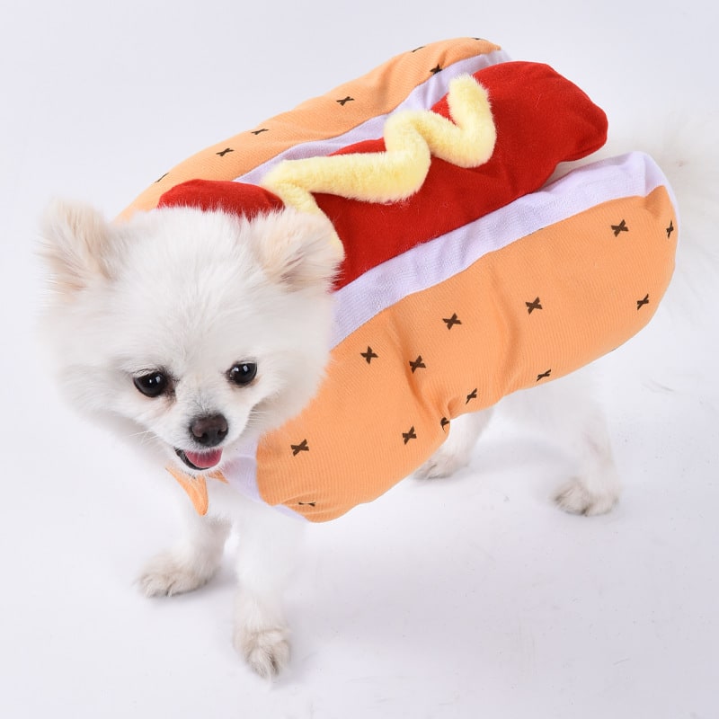 Funny Dog Costume with Novelty Holiday Designs and Adjustable Closures Halloween - Image 12