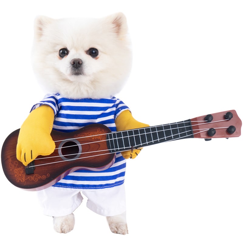 Funny Dog Costume with Novelty Holiday Designs and Adjustable Closures Halloween - Image 15