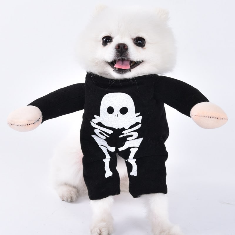 Funny Dog Costume with Novelty Holiday Designs and Adjustable Closures Halloween - Image 17
